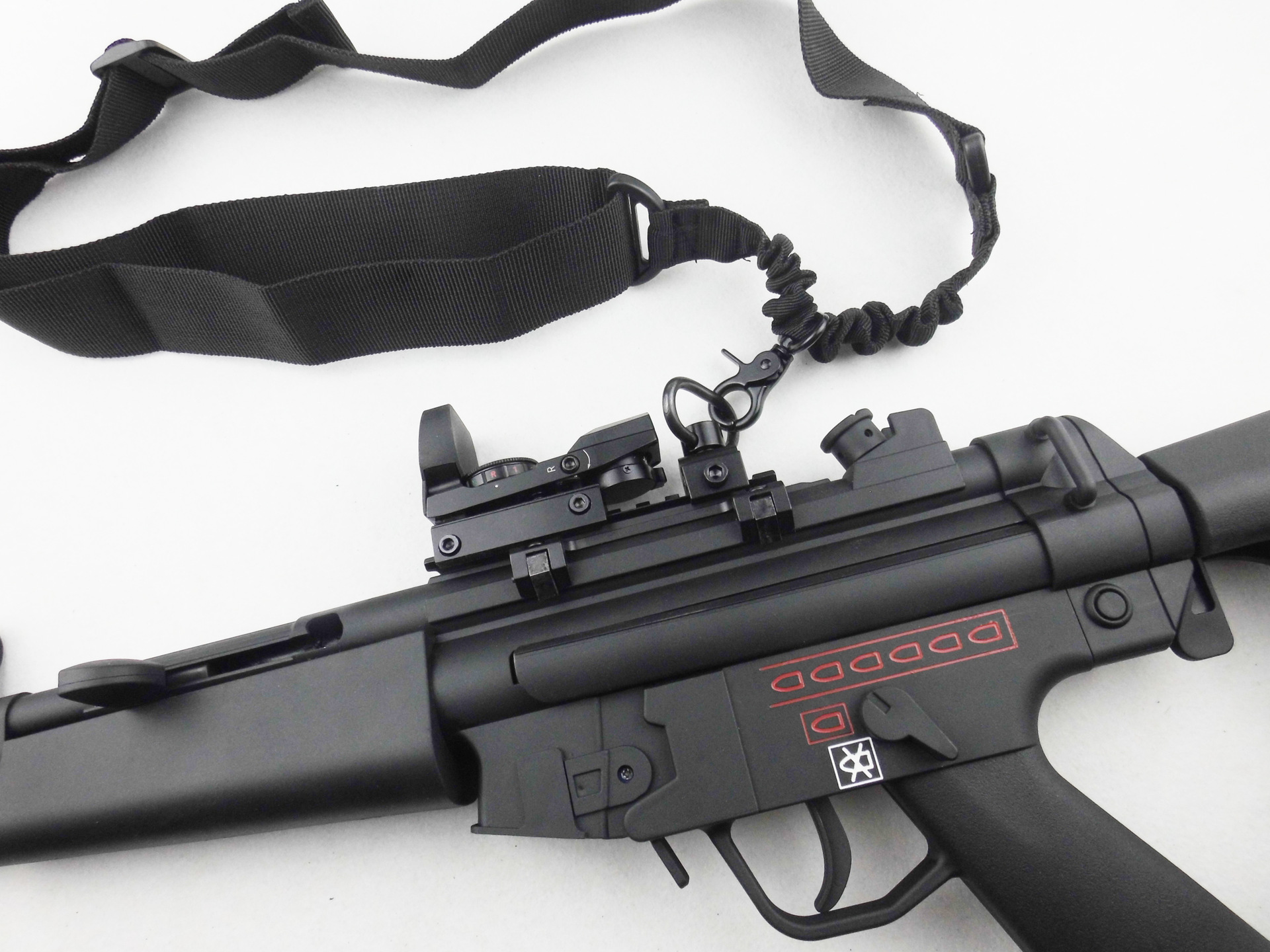 nerf水弹枪锦明m4挂扣马盖普背带扣钢制单点双点任务扣qd扣快拆