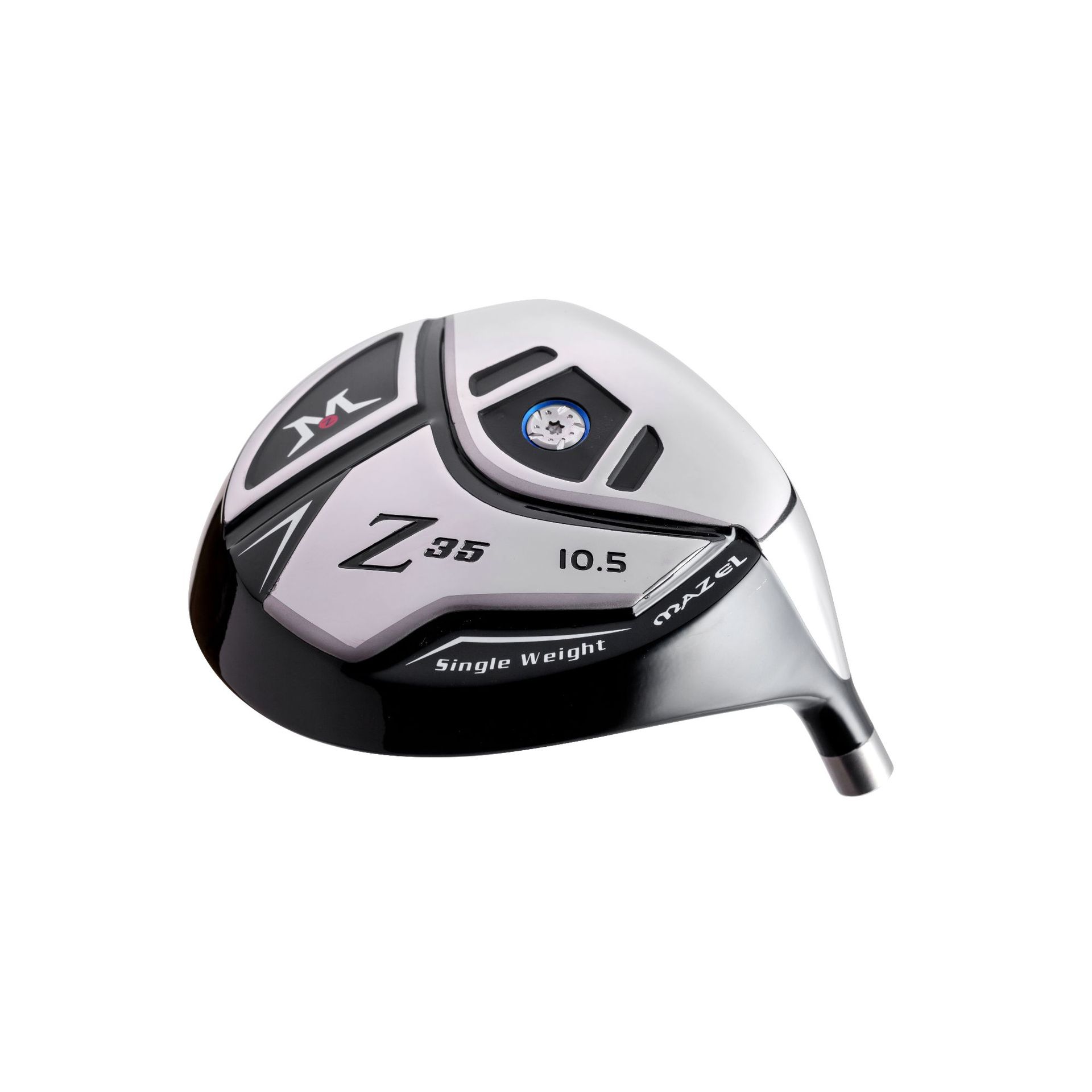 mazel高尔夫球杆不锈钢色高尔夫球头1号3号5号ut球头