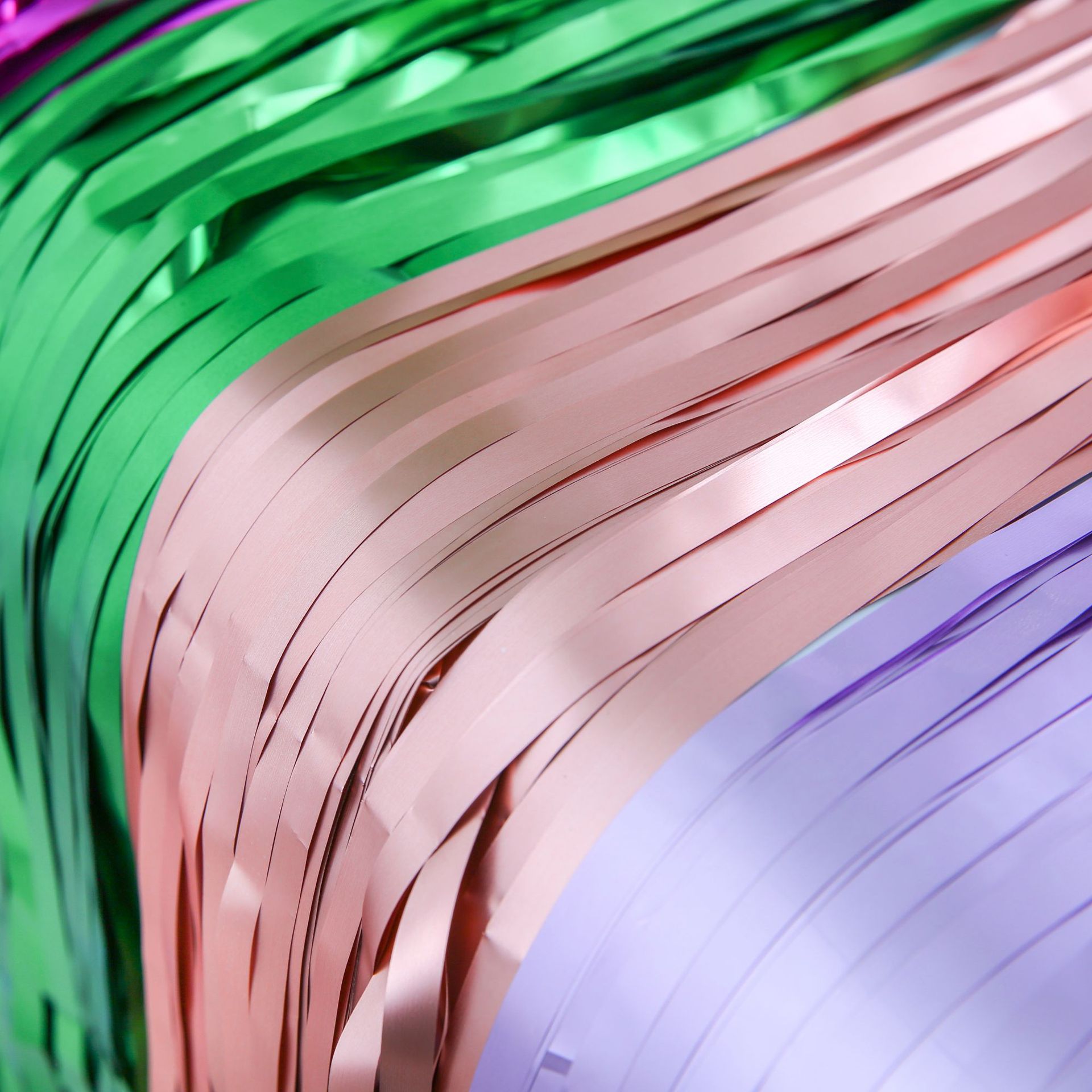 1*2米哑光雨丝帘婚庆彩虹雨丝流苏门帘儿童生日派对装饰