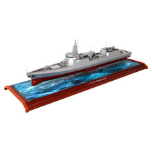 1:400特尔博055导弹驱逐舰模型军舰模型成品合金军事战舰南昌舰