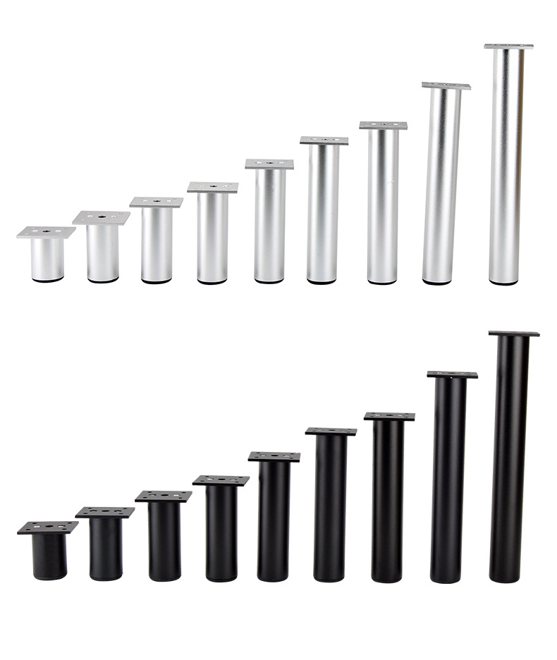 家具五金配件不锈钢沙发脚可调节橱柜脚办公桌支撑脚茶几床脚