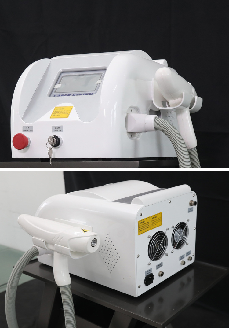 大功率台式激光洗眉机 洗纹身机 黑白脸娃娃美容仪器厂家