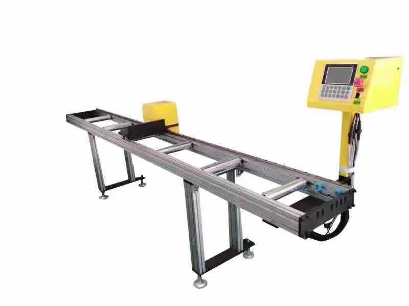 数显送料定位架 全自动数控定位托料架 铝材切割机托料定位架