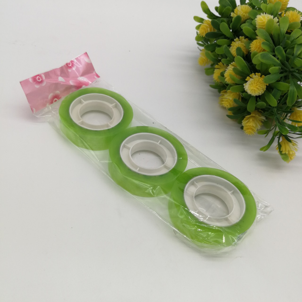 3个装小透明胶 文具胶2元店文具用品