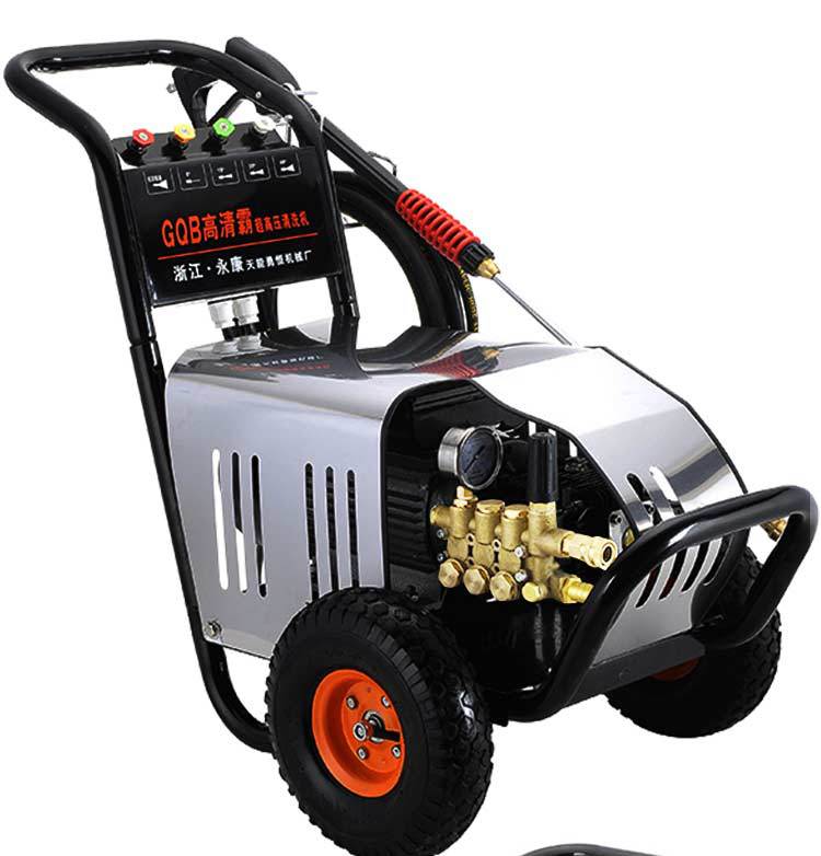 厂家直供120公斤压力家用洗车机商用高压清洗机电动洗车水枪