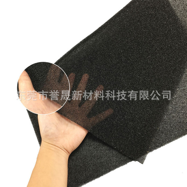 净水器过滤棉冷炼式干噪机过滤棉 黑色密孔加厚疏水滤网