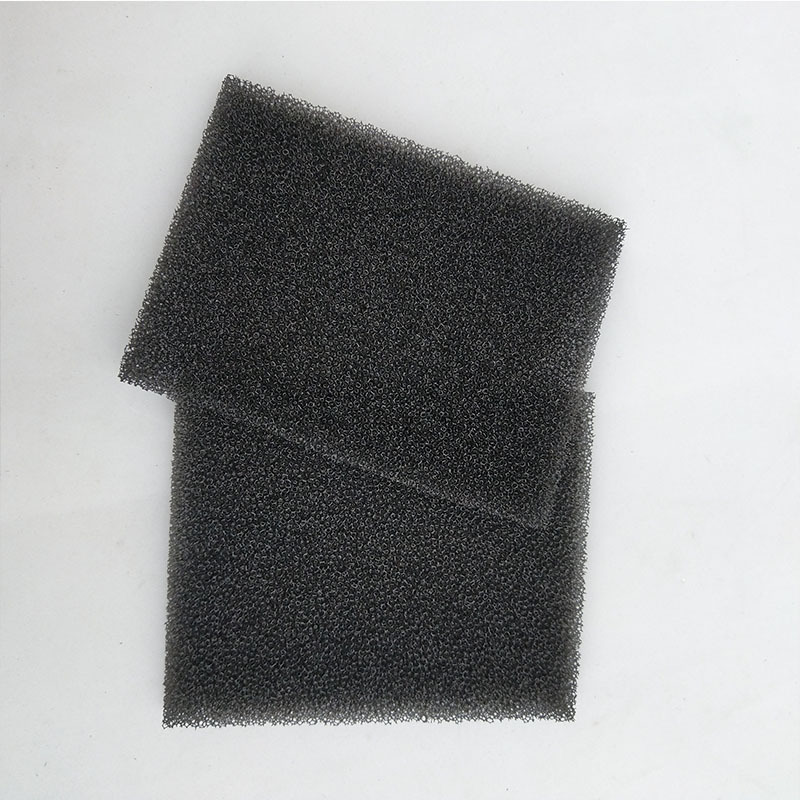 40ppi优质网状棉 黑色多孔海绵片 防颗粒耐低温 厂家货源