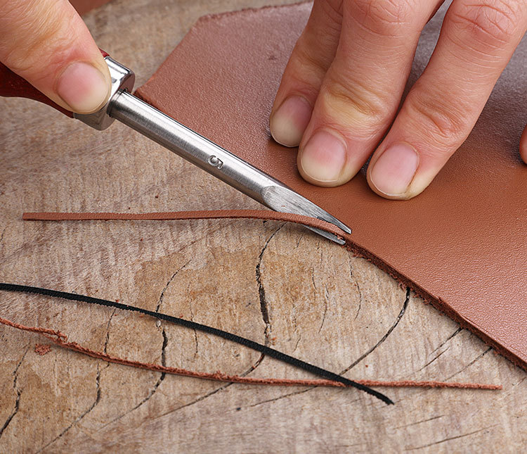 榉木柄皮革修边器削边刀手工diy皮具皮雕皮艺工具倒角铲边削薄