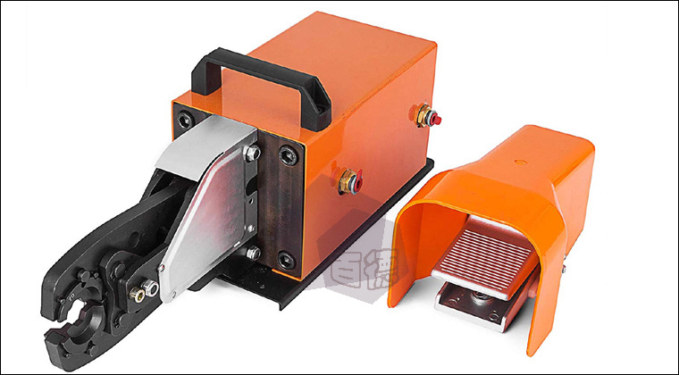 bdpcm-70大型裸铜端子脚踏式气动压接机 压线机 6-70mm2am-70