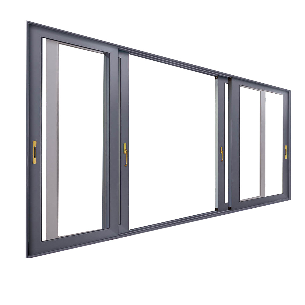 阿尔维门窗制定卧室阳台铝合金推拉窗静音窗隔音降噪窗左右推拉窗