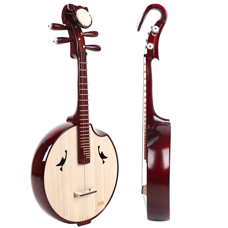 普及椿木中阮小阮大阮乐器民族弹拨乐器专业演奏考级阮送阮包