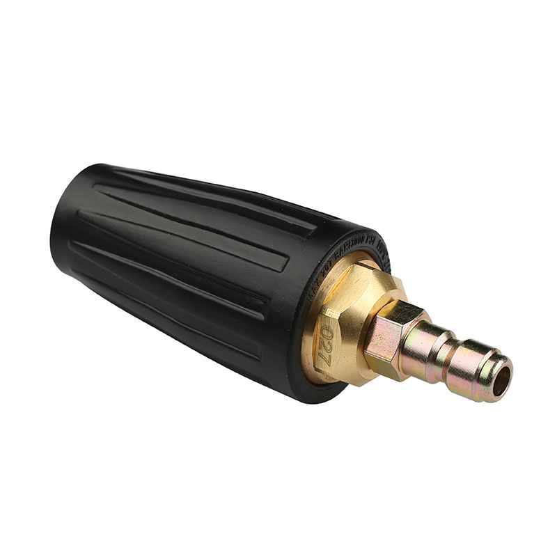 亚马逊爆款高压清洗机旋转喷头陶瓷芯铝喷嘴360°涡轮喷嘴3000psi