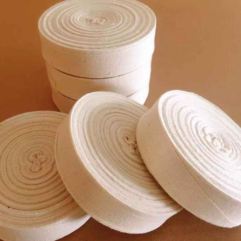 白布带棉布带白纱带电工缠电机维修用白布条绑扎带全棉绝缘配件