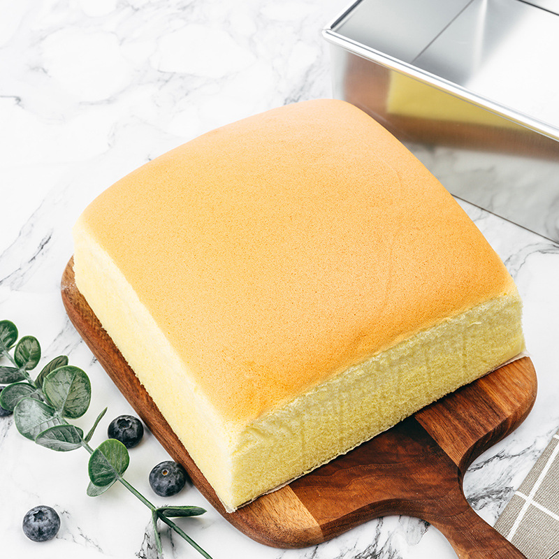 法焙客铝合金正方形活底蛋糕模阳极提拉米苏戚风古早蛋糕烘焙模具