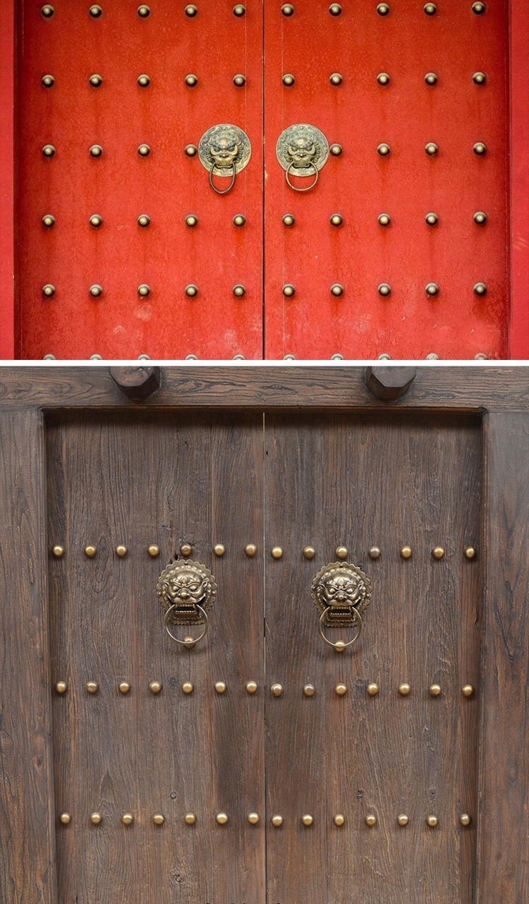 中式仿古纯黄铜钉鼓钉铜炮钉半球钉古建大门装饰加厚铜泡钉大头钉