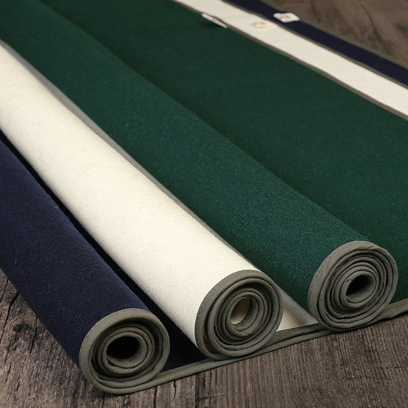 加厚书法毡书画专用桌布练毡子垫的毛笔字子画羊毛写毛毡垫