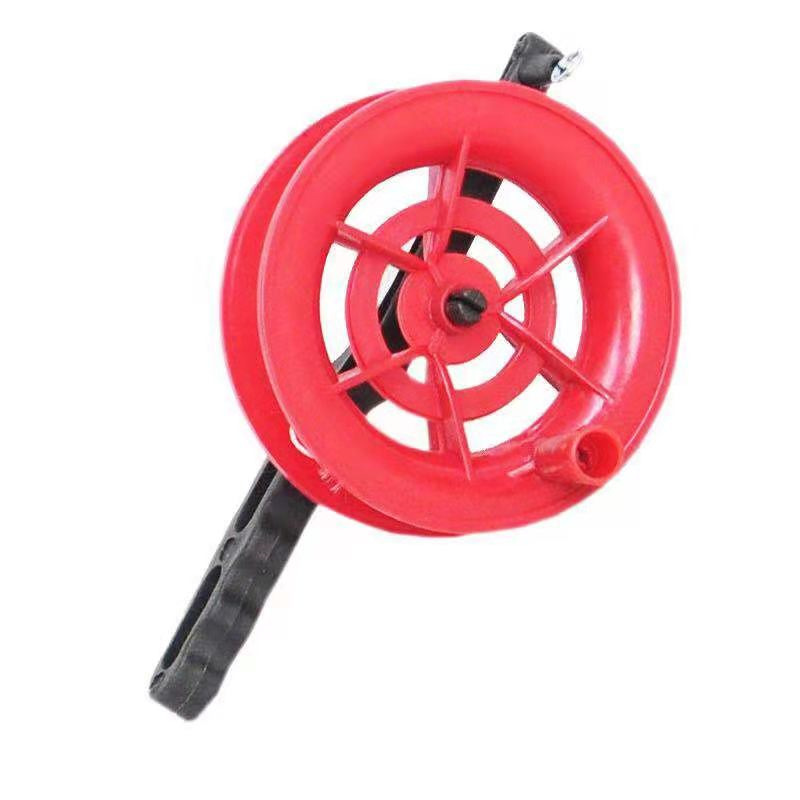 Kite Reel Wholesale Sales Small Red Wheel Grip Wheel Line Plate Gun Handle Wheel Quantity Discount Rest Assured to Buy