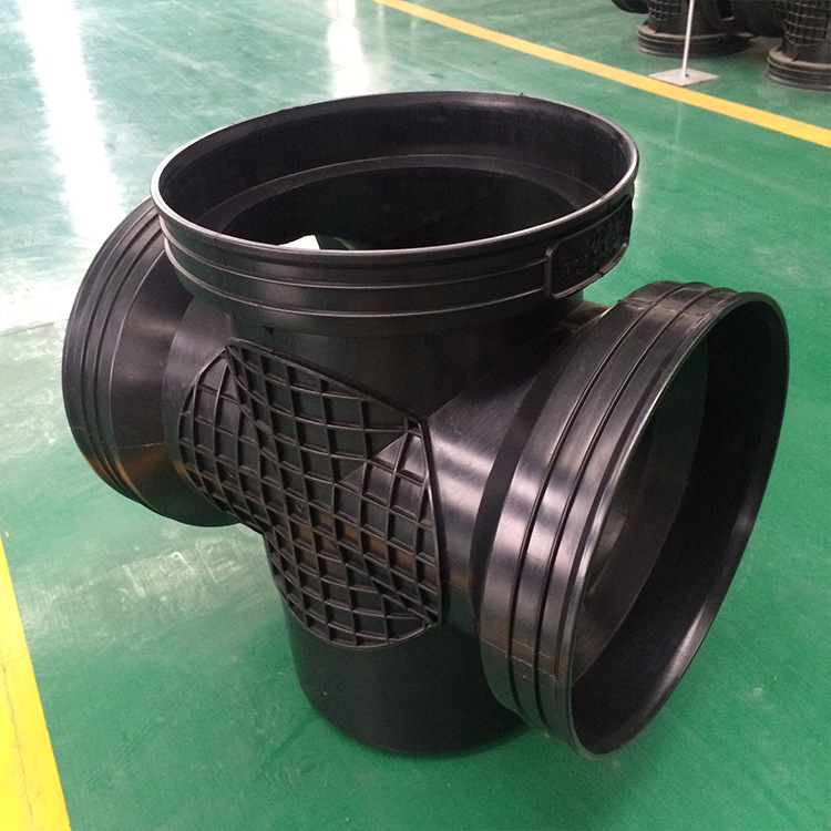 现货批发塑料检查井 700*600沉泥直通井 沉沙井 一体注塑成型