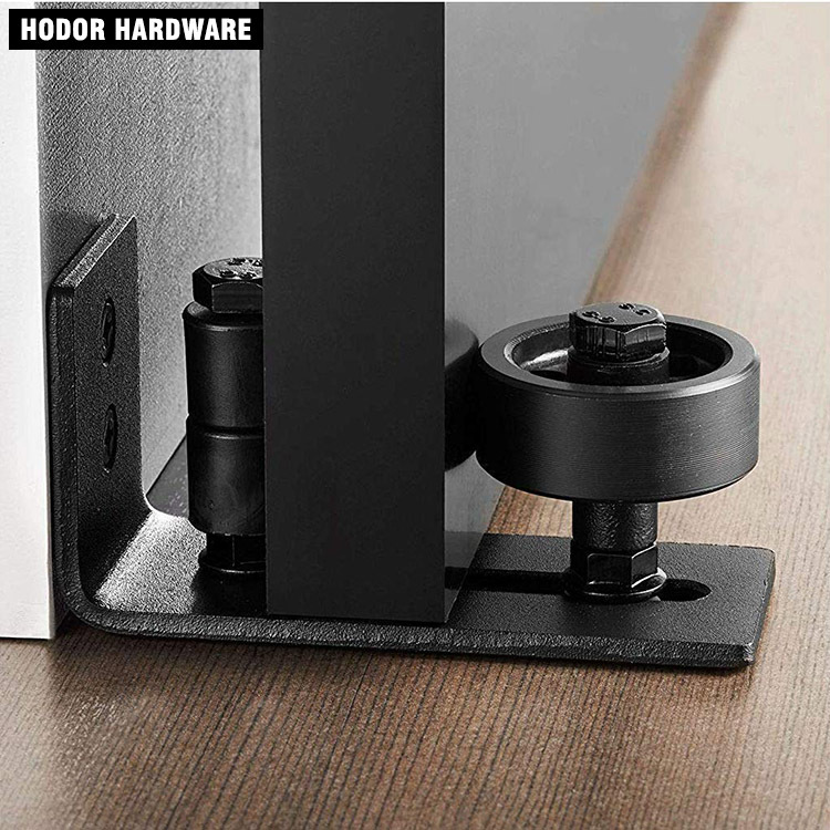 【禾迪跨境批发】谷仓门八合一可调滑轮止摆器地导 移门地导