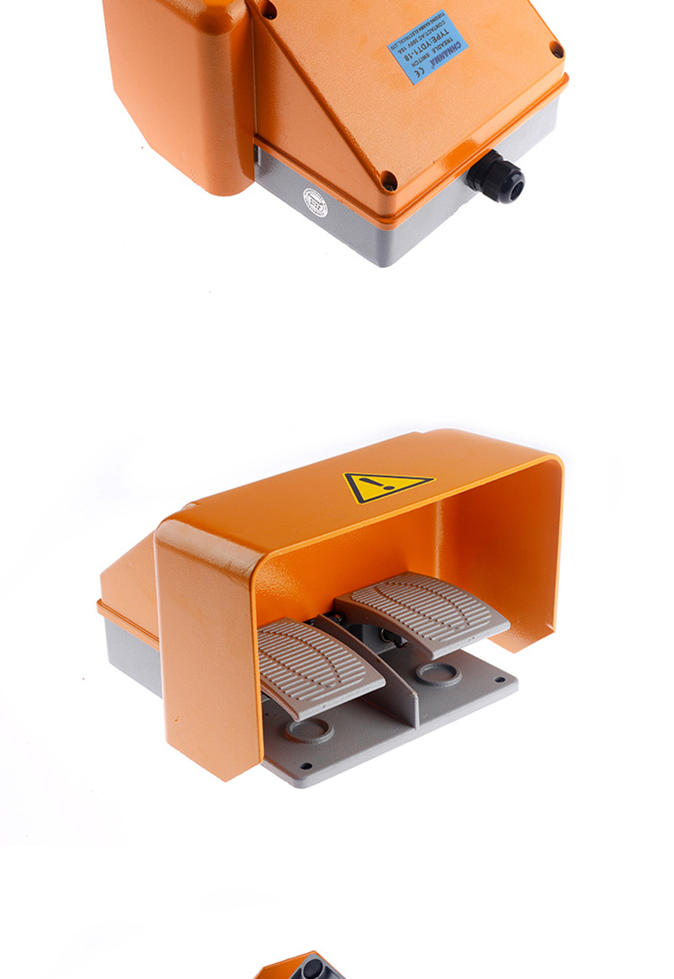 脚踏开关ydt1-18 双联踏板开关fs-602折弯机冲床液压设备全保护罩