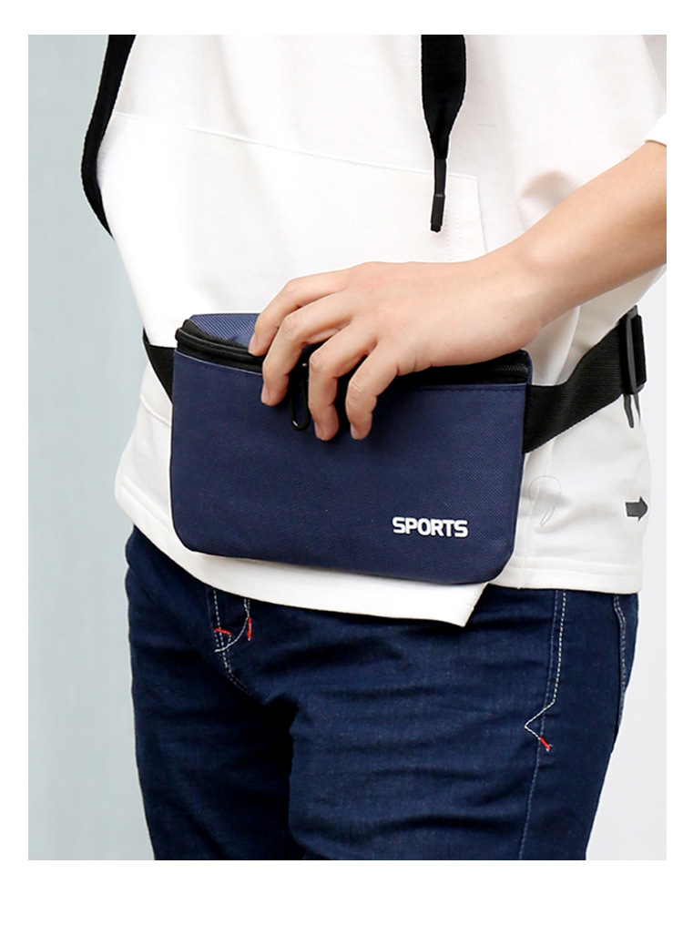 新款腰包男户外防水腰包多功能运动休闲韩版骑行腰挎包批发