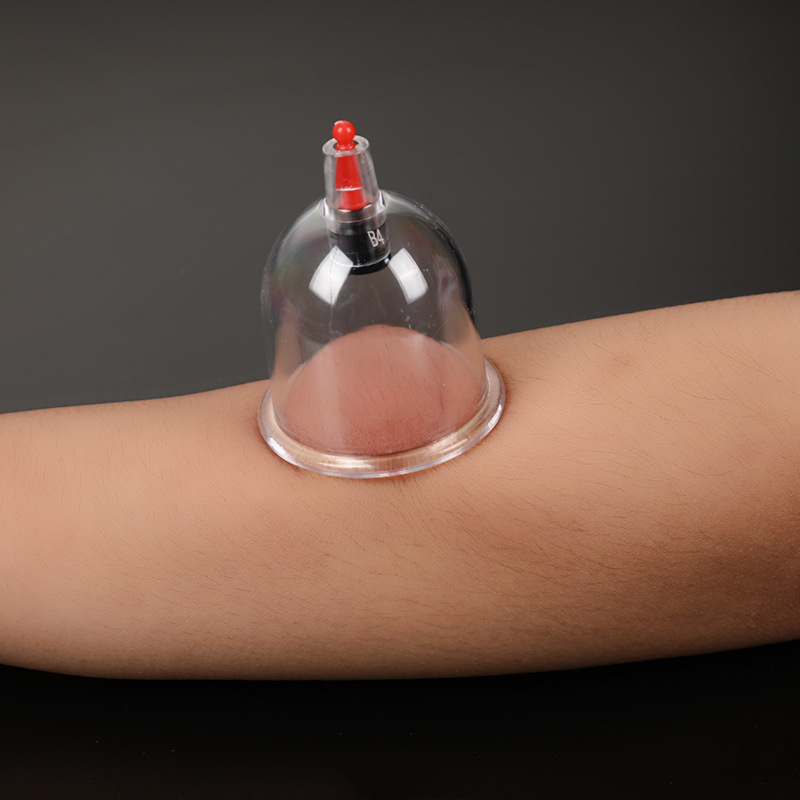 正品康贞kz真空拔罐器12罐加厚泡沫抽气拔火罐精装版非塑料玻璃