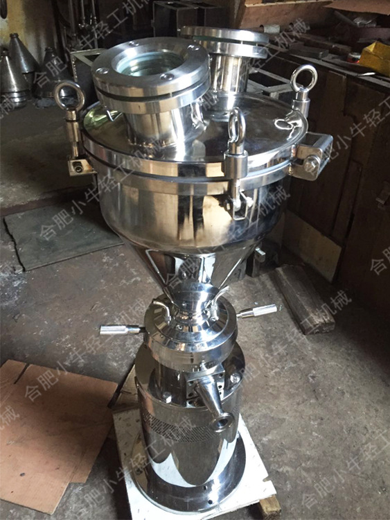 食品胶体磨 卫生级胶体磨 芝麻酱花生酱研磨机 磨酱机 水果磨浆机