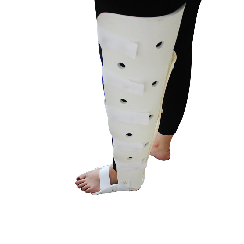 高分子股胫腓骨支具现货直供 大小腿膝部直立固定托具产地货源