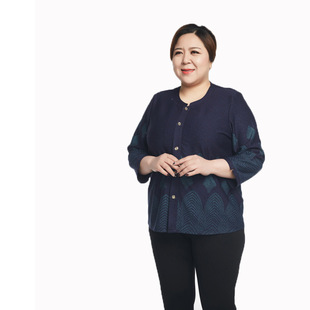 中老年女装超大开衫特大码胖老太太春装240斤胖妈妈加肥加大外套