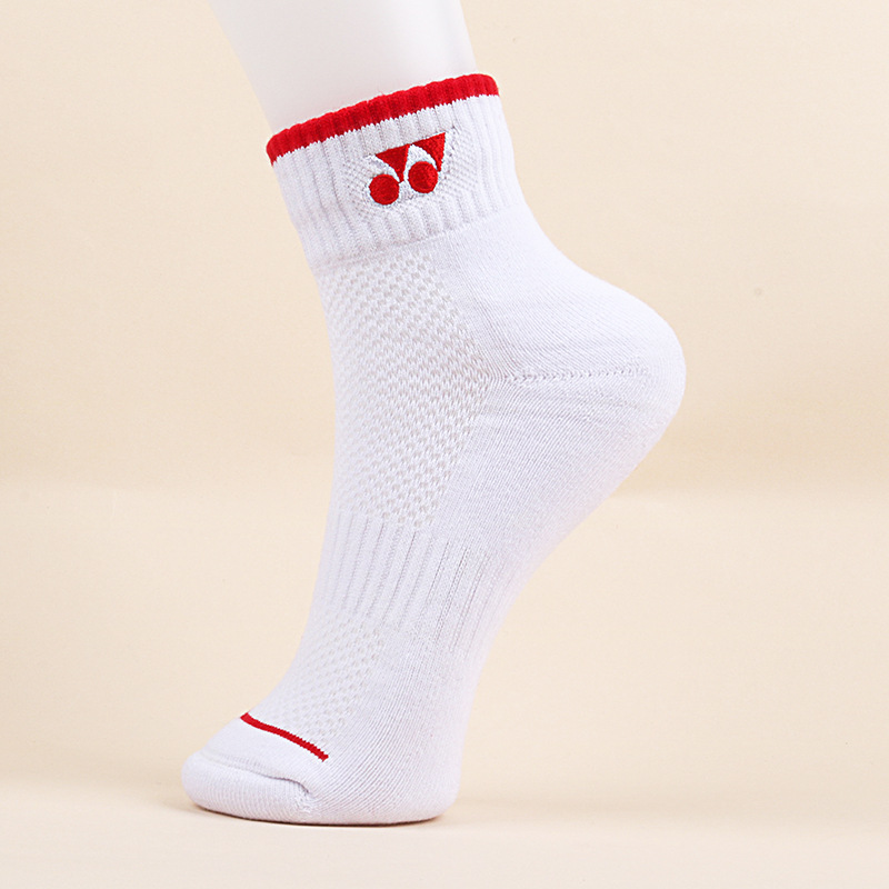 Thick Towel Bottom Badminton Socks Men's Outdoor Absorb Sweat Running Non-Slip Yy Athletic Socks Children's Mid-Calf Wholesale Foreign Trade