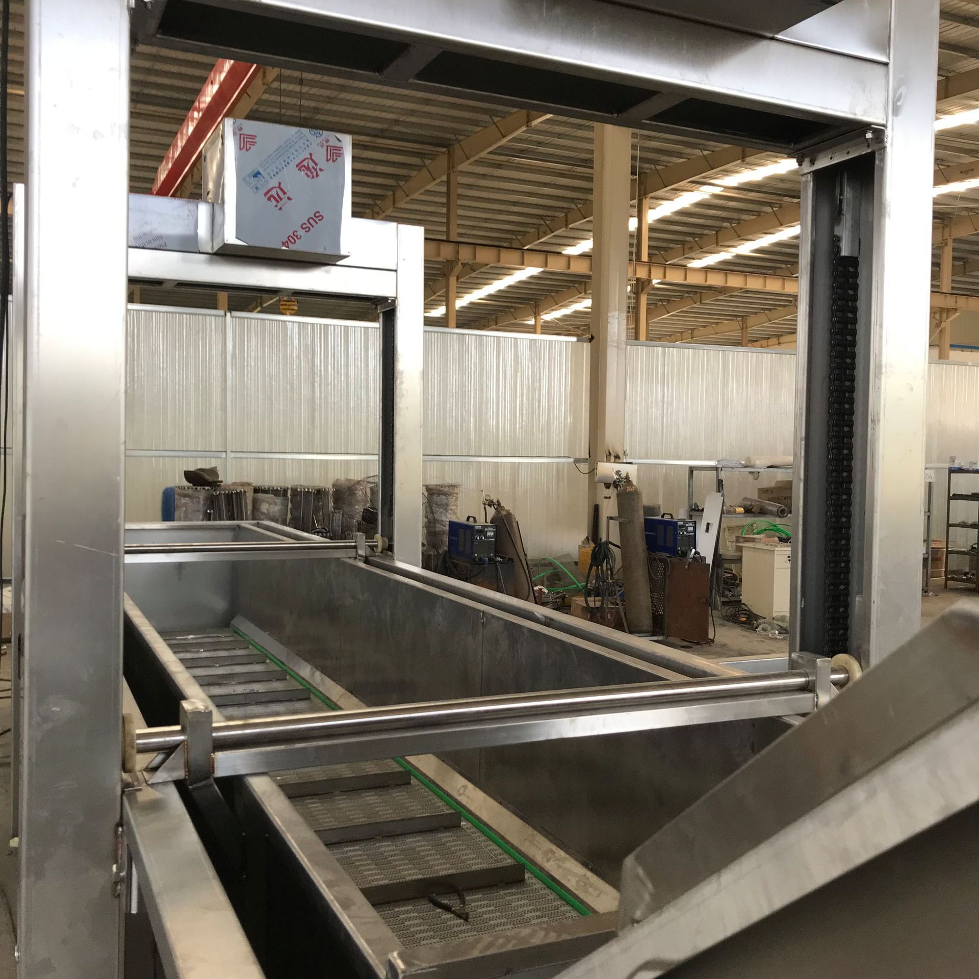 加工 肉类解冻机 全自动鸭爪鸡爪解冻设备 牛肉块解冻清洗流水线