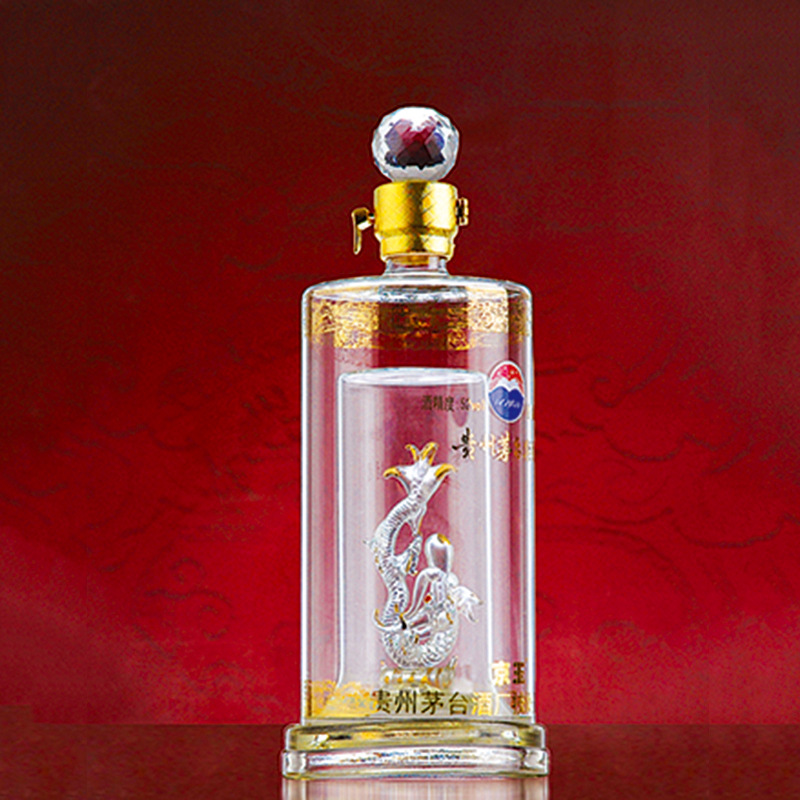 龙形泡酒瓶 玻璃工艺酒瓶 龙形酒瓶 泡酒瓶 十二生肖瓶 支持定制