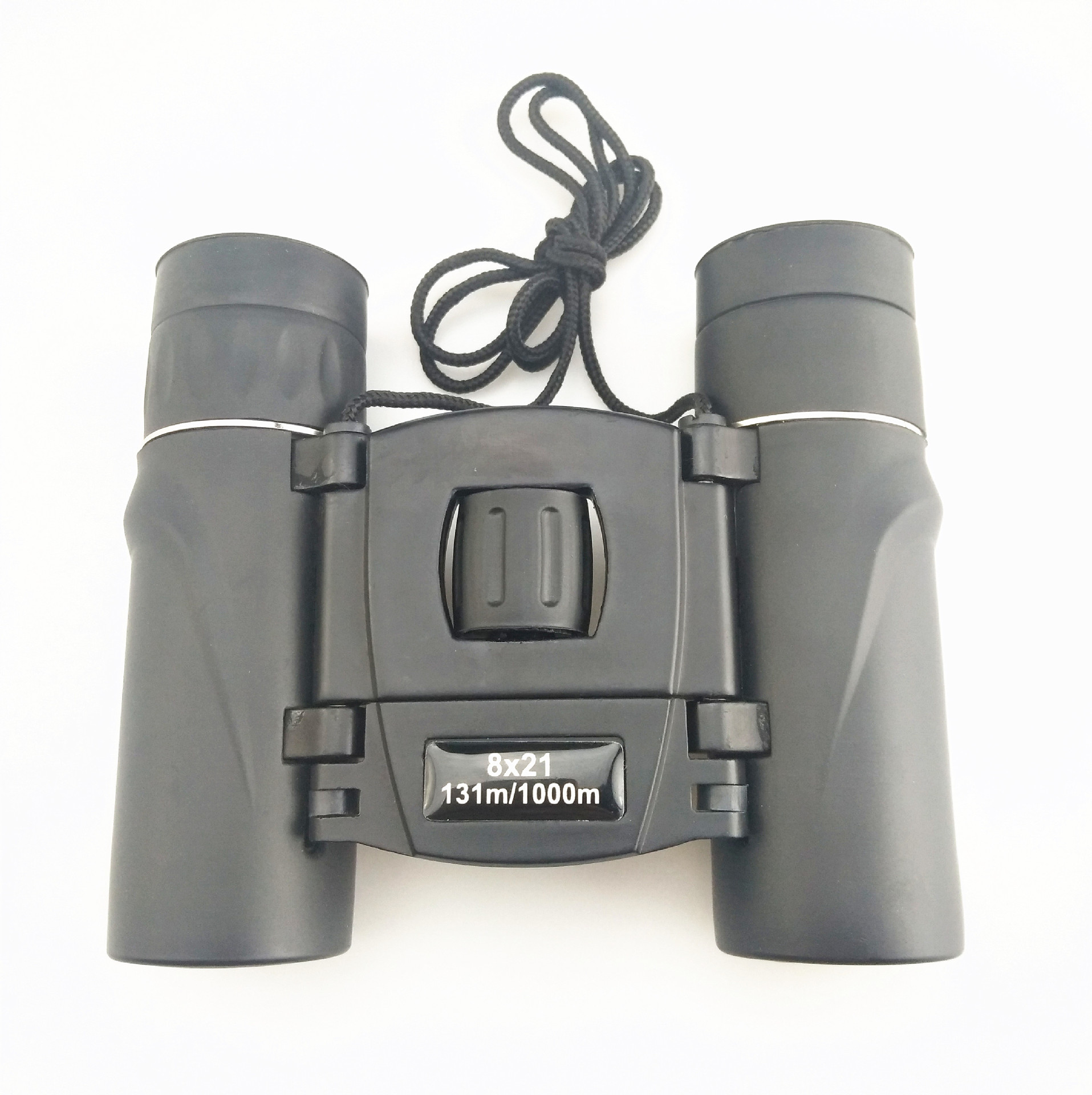 厂家直销u形皮可选8x21高清高倍夜视双筒望远镜