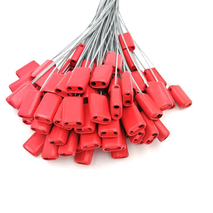 加油机计量铅封 铅封 电表水表 一次性封签 防盗铅封方形钢丝封条