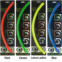摩托车轮胎贴 汽车钢圈轮毂贴 反光轮圈装饰贴17 18 19寸通用款