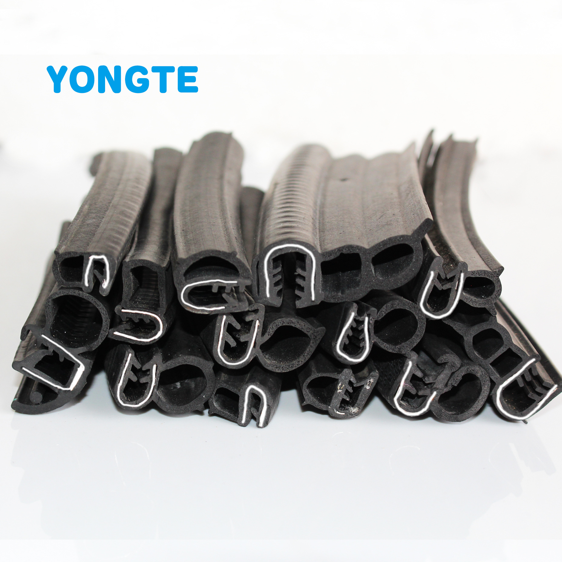 u型耐高温硅胶密封条橡胶顶泡防撞硅胶条u形包边边缘保护硅胶密封