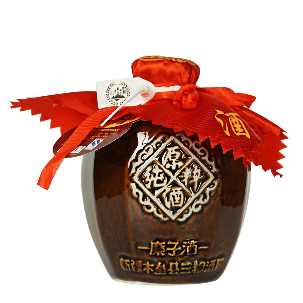 新疆山粮糜子酒52°山粮纯粹原酒1斤坛子装糜子酒白酒批发
