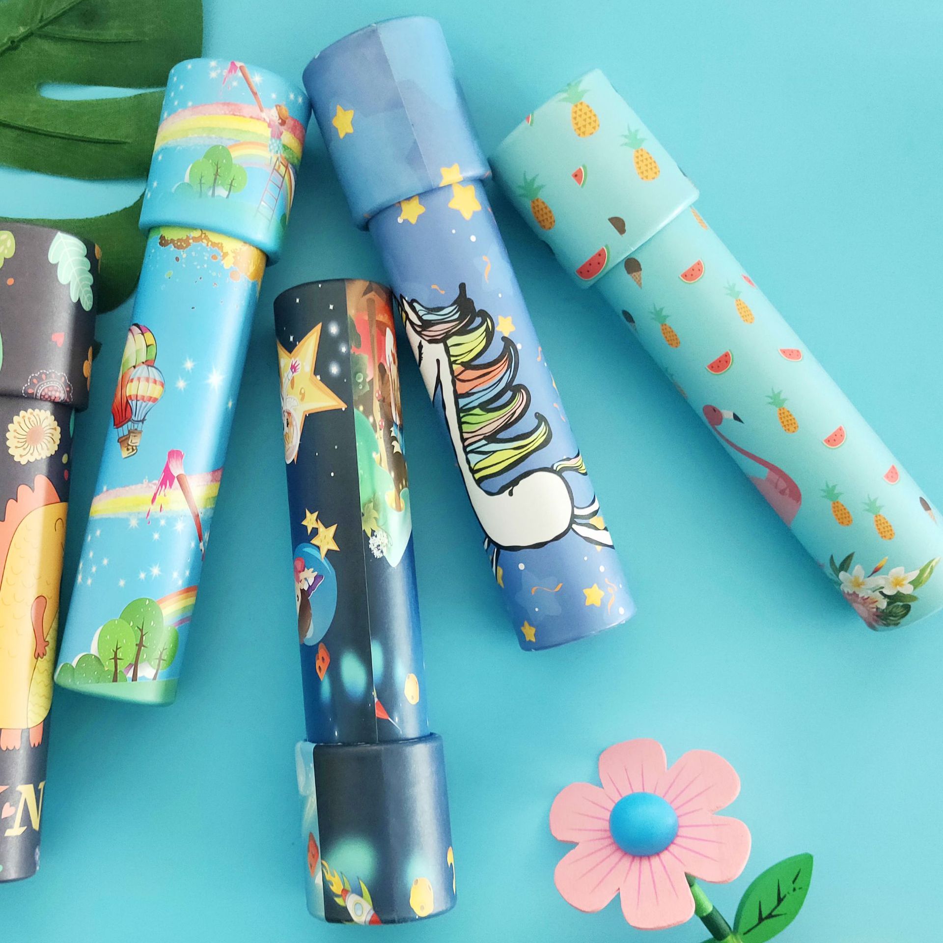 经典怀旧 儿童科学实验玩具 万花筒 亲子互动益智玩具 地摊货源