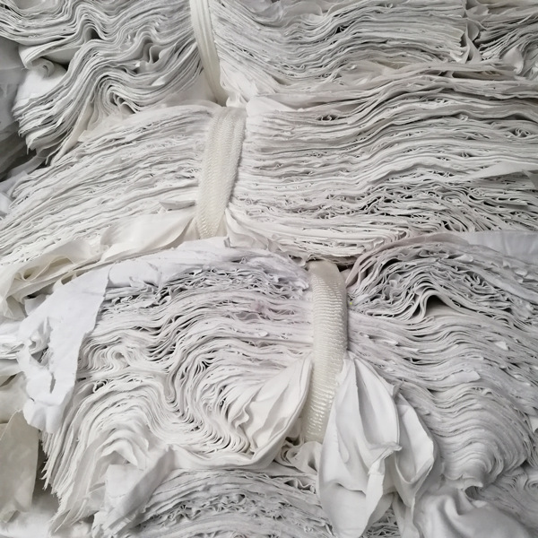 厂家直销白床单擦机布 碎布破布废布全棉大布头 吸水吸油工业抹布-阿