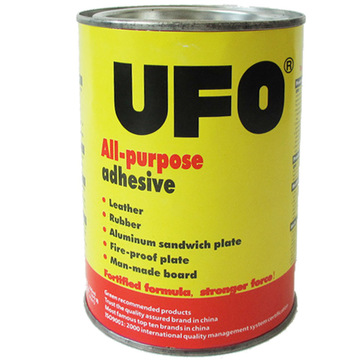 黄胶ufo环保万能胶桶装氯丁胶500ml木工家具木材皮革胶水粘鞋胶