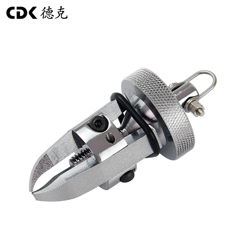 德克djj-013 耐磨防生锈 三爪钳夹具 夹持工具 紧固件 拉力计夹具