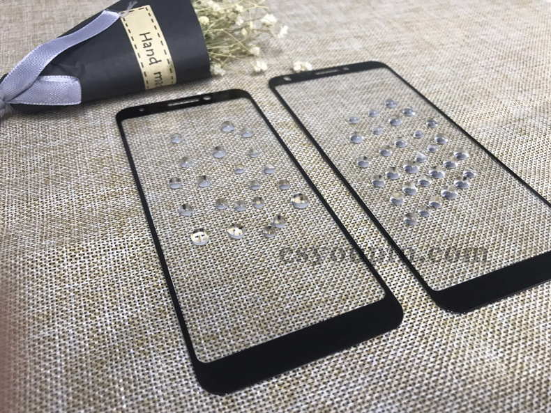 适用谷歌pixel4钢化膜 pixel4xl手机膜全胶大弧边 边胶谷歌钢化膜