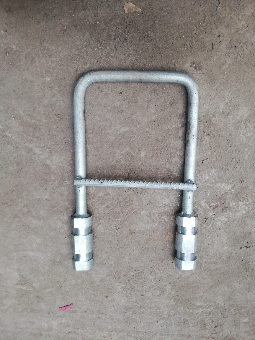 预埋套筒 高铁墩身预埋螺栓 多元合金共渗u型l型连接套筒 预埋件