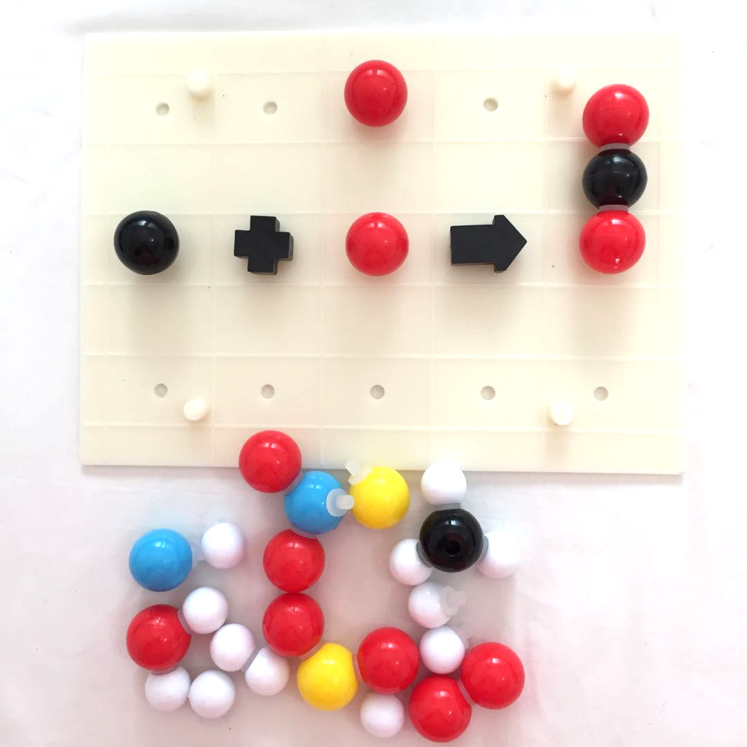 32003 初中分子结构模型(分组) 教学演示