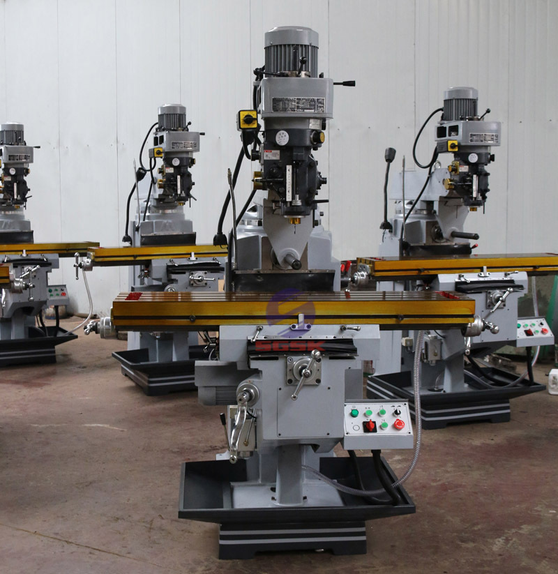 普通铣床5号 立卧两用炮塔铣床5hw炮塔铣床5号铣床台湾炮塔铣头