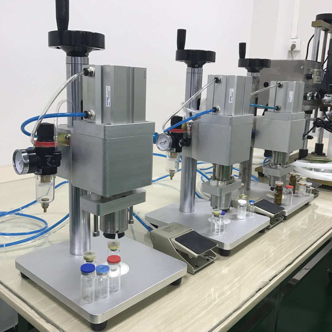 西林瓶封口机 西林瓶抓盖机 安瓶封口机 西林瓶轧盖机 自动封口机