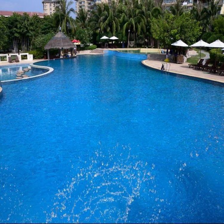 蓝色pe土工膜防水防渗抗老化防漏薄膜景观湖泳池水产养殖专用膜