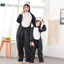 现货幼儿园儿童节演出服动物人偶舞台服 亲子cosplay熊猫表演服