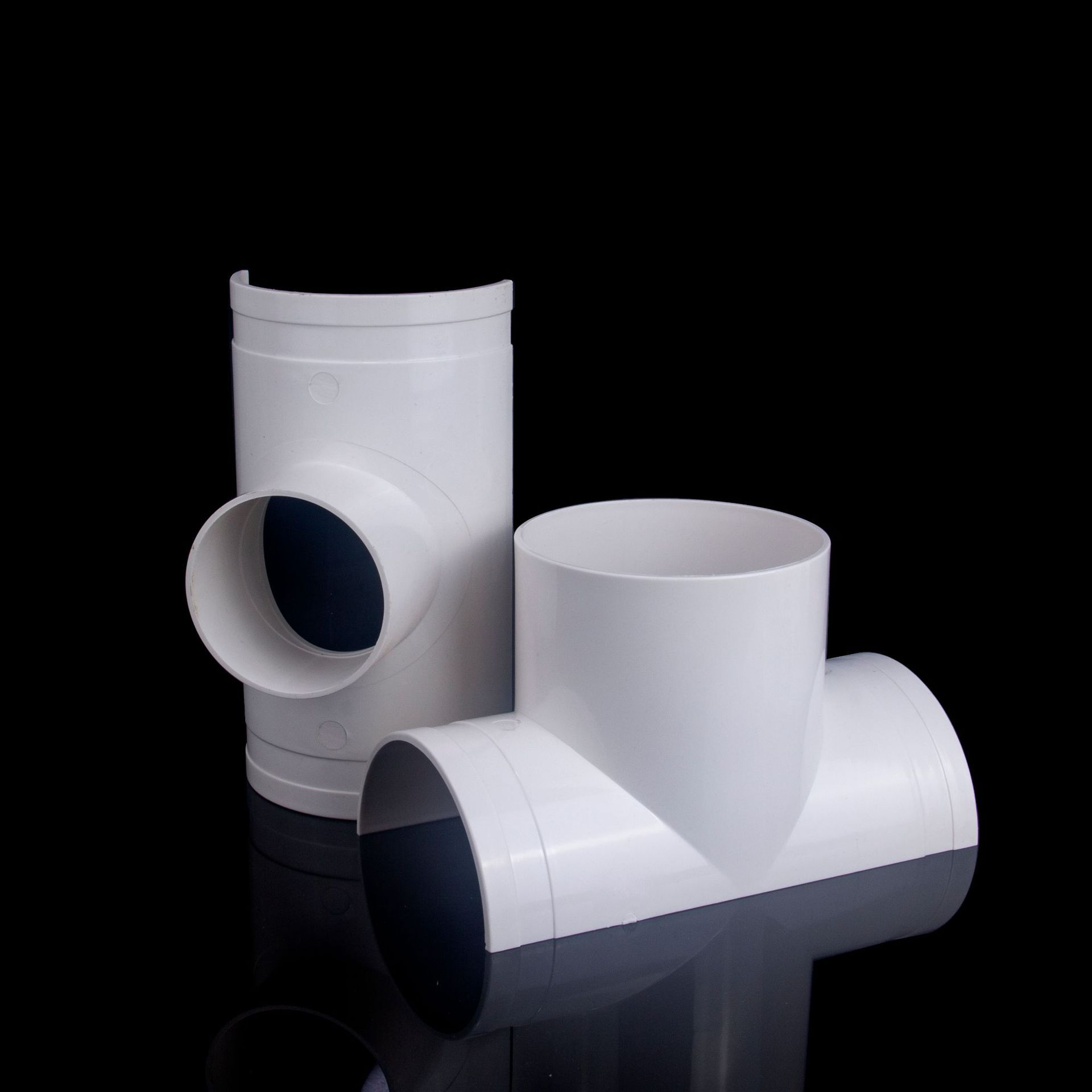 pvc补漏片变径三通快速抢修哈夫节抢修器抢修节110开口三通