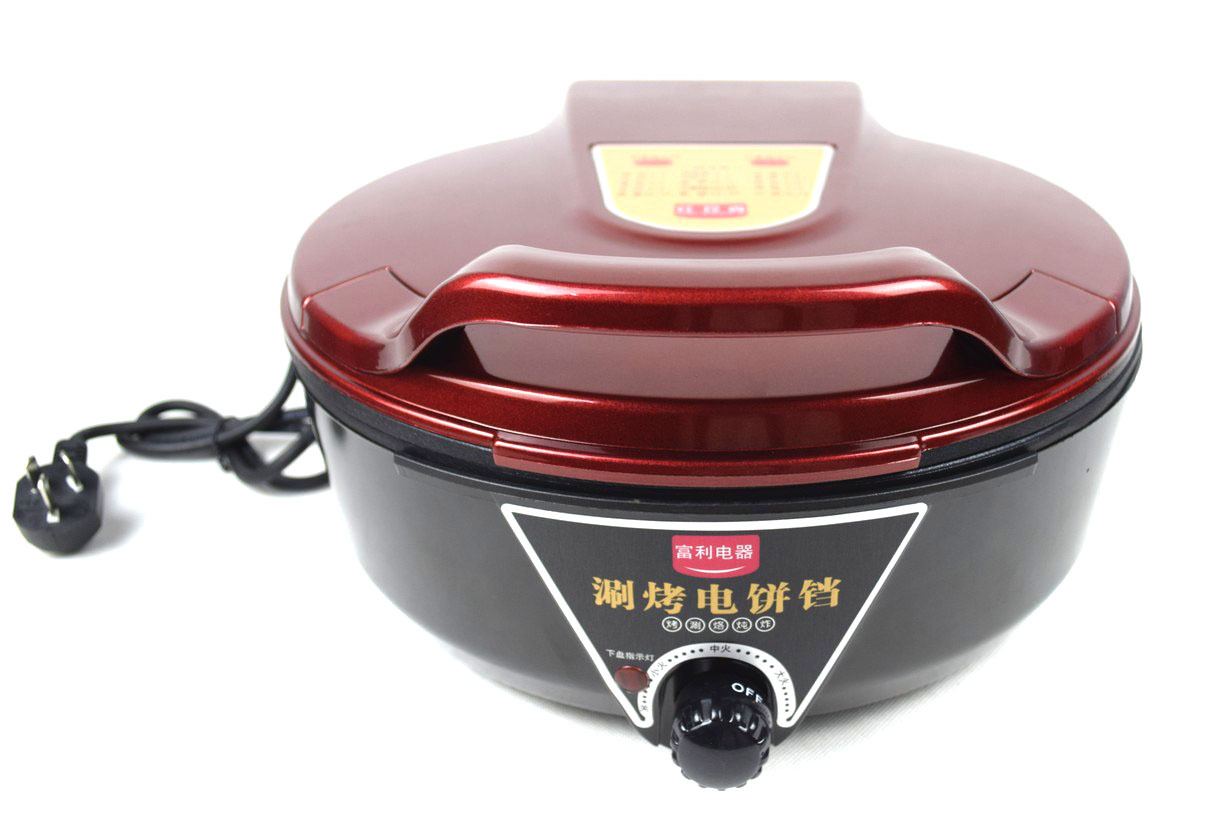 新款多功能家用电饼铛双面加热自动断电涮烤一体锅手动调温烙饼锅